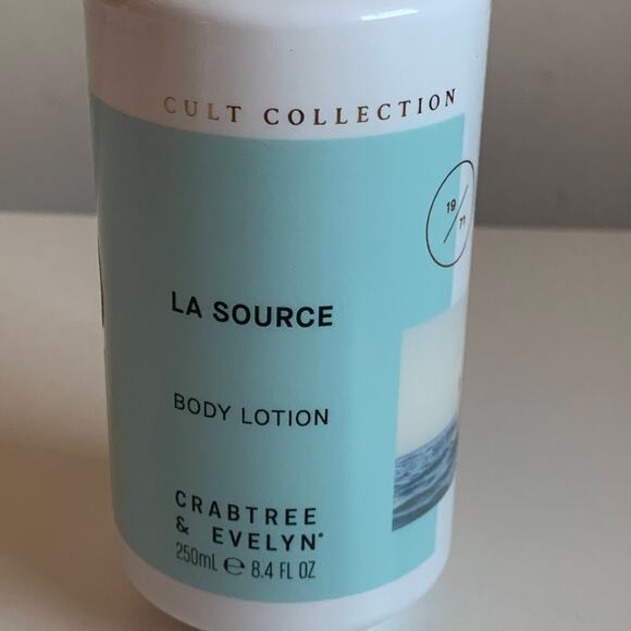 Crabtree & Evelyn La Source Body Lotion Cult Collection 8.4 oz Skincare Shea NEW - Picture 3 of 8